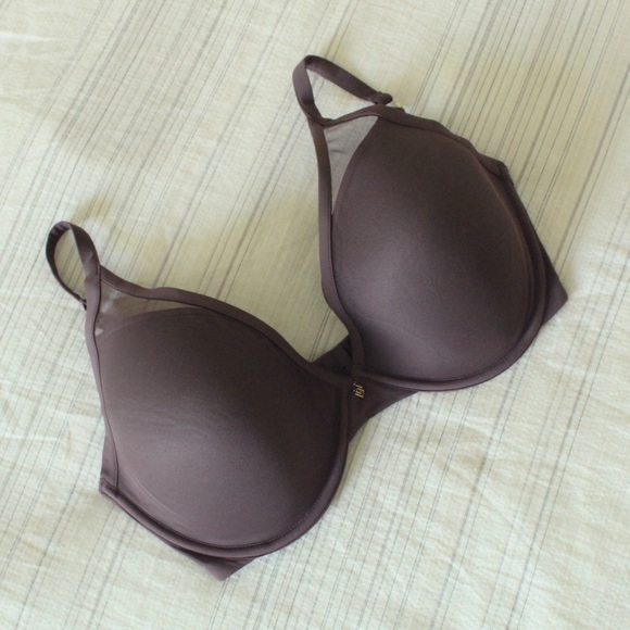 Thirdlove 24/7 Classic Contour Plunge Bra in Fig - Picture 4 of 10